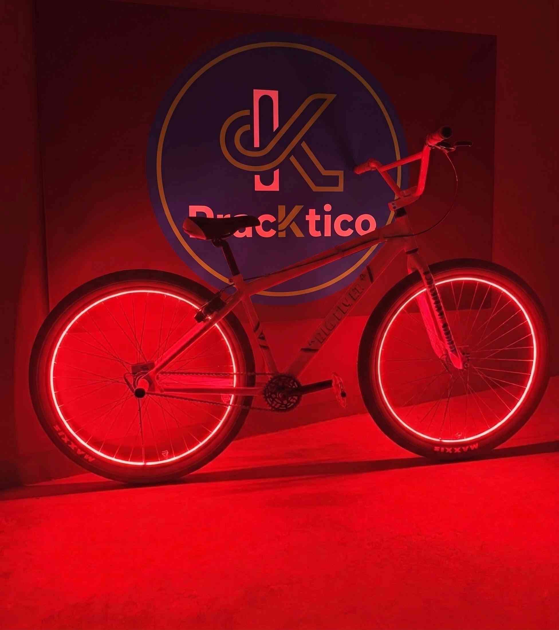 Luces llantas bicicleta Stunt pracktico